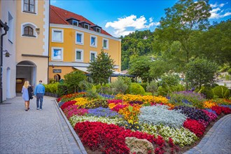 Garden at the Paulusbogen in Passau