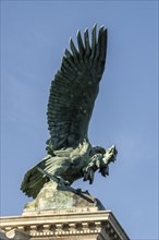 Eagle sculpture at the Royal Palace