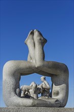 Human Sculpture by Gustav Vigeland