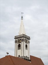 Church tower of the Catholic church