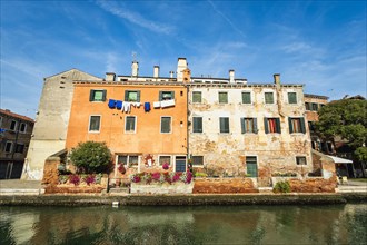 Residential buildings on the Rio dell'Arsenale canal