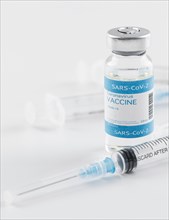 Preventive coronavirus vaccine bottle