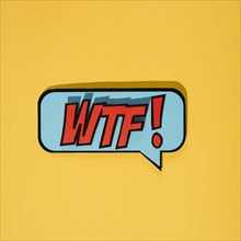 Wtf comic text collection sound effects pop art style