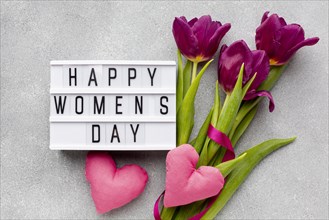 9 march assortment with happy women s day lettering