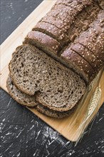 Rye bread cutting board