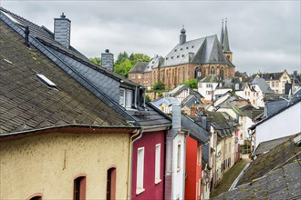 Old centre of city of Saarburg