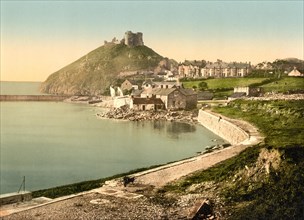 Criccieth Castle is a high medieval castle ruin in Criccieth in north-west Wales