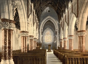 St Margaret's Church interior in Bodelwyddan