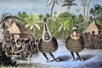 Tanz der Duck-Ducks auf den Inseln des New Britannia Archipelago