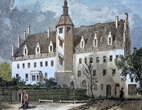 Das ehemalige Universitaetsgebaeude in Wittenberg