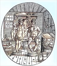 Situation in a Bathing house in the 16th century