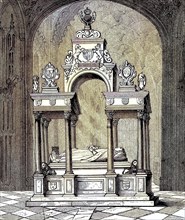 Tomb of Queen Elisabeth in Westminster