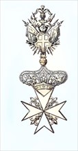 The Maltese cross is the cross symbol associated with the Order of St. John since 1567