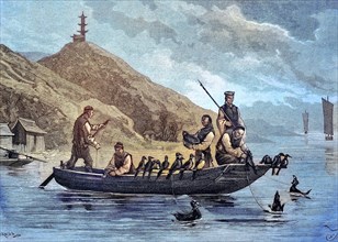 Cormorant fishermen