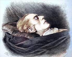 David Friedrich Strauss on the deathbed