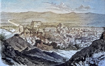 The view of Rome at the time of Caesar