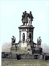 The Gutenberg Monument in Frankfurt am Main
