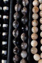 Beautiful beads of the same type and color