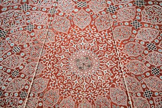Floral art pattern example of the Ottoman time