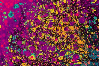 Abstract creative marbling pattern for fabric