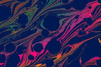 Intensive colorful mix of vibrant colors. Abstract modern background templates design