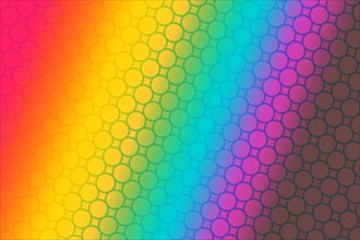 Creative concept colorful dots background. Abstract dotted design for poster