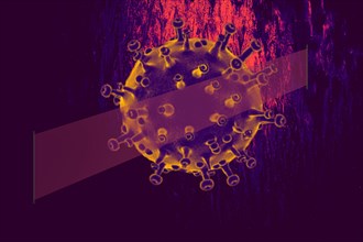 Stop COVID-19 Corona virus global outbreak pandemic disease