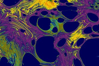 Marbling art patterns as abstract colorful background