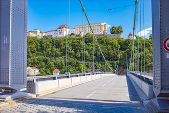 Prinzregent-Luitpold Bridge over the Danube in Passau