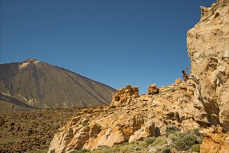 Climbers at the Piedras Amarillas