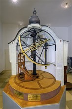 Model of the observatory in the museum of the monastery