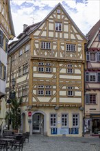 Half-timbered houses in the historic old town