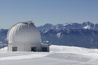 Observatory in the Gerlitzen ski area