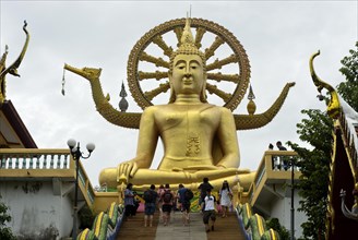 The Great Buddha in Mara Pose