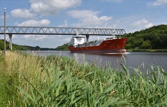 Tanker Coral Ivory in the Kiel Canal