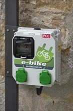 Charging station for e-bikes