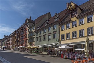 Historic houses in the old town centre of Rottweil