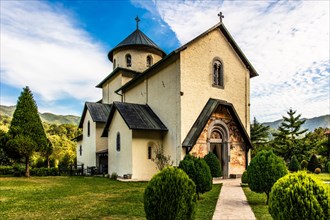 Serbian Orthodox monastery Moraca in central Montenegro