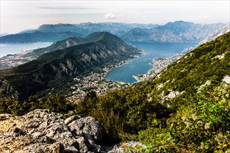 View of the Bay of Kotor