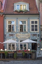Historic restaurant in the old city of Riga