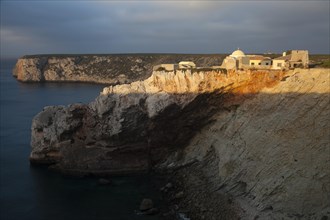 Early morning light on the Fortress of Beliche between Sagres and Cape St. Vincent