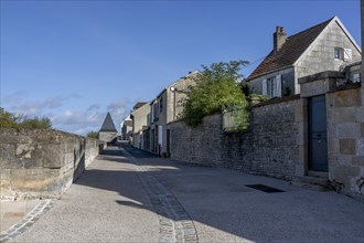 Street on the ramparts Rue Marceau