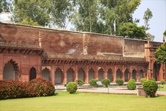 Agra Fort is a historical fort in the city of Agra in India