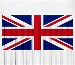 Shredded flag of the United Kingdom