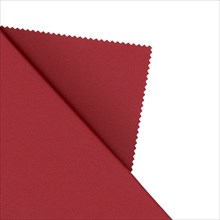 Red leatherette faux leather sample