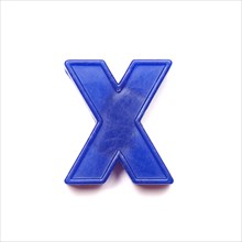 Magnetic lowercase letter X