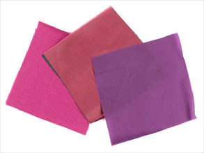 Purple fabric sample