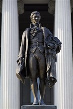 Monument to Alexander Hamilton Founding Father of the United States