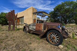Old junk car