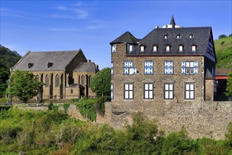 Gondorf castle along the Moselle River